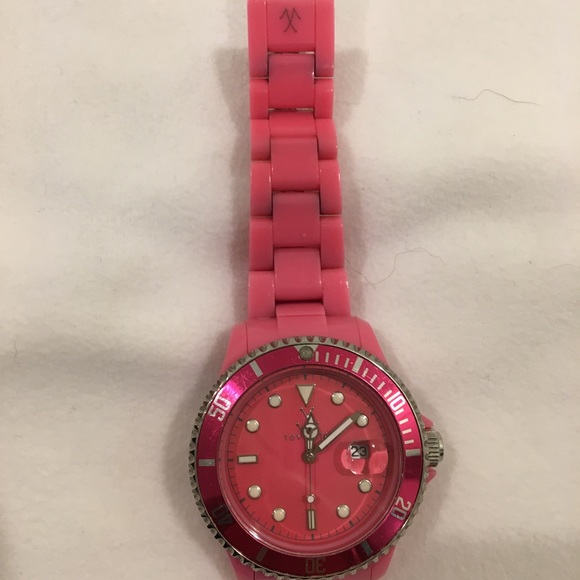 toy watch pink